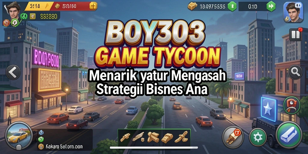 Tangkapan layar gameplay menarik dari BOY303 yang menunjukkan strategi Tycoon.