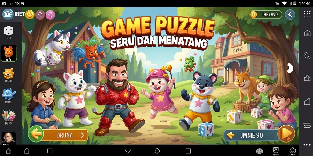 Tampilan gameplay IBET899 dengan teka-teki yang menantang dan desain yang menarik.