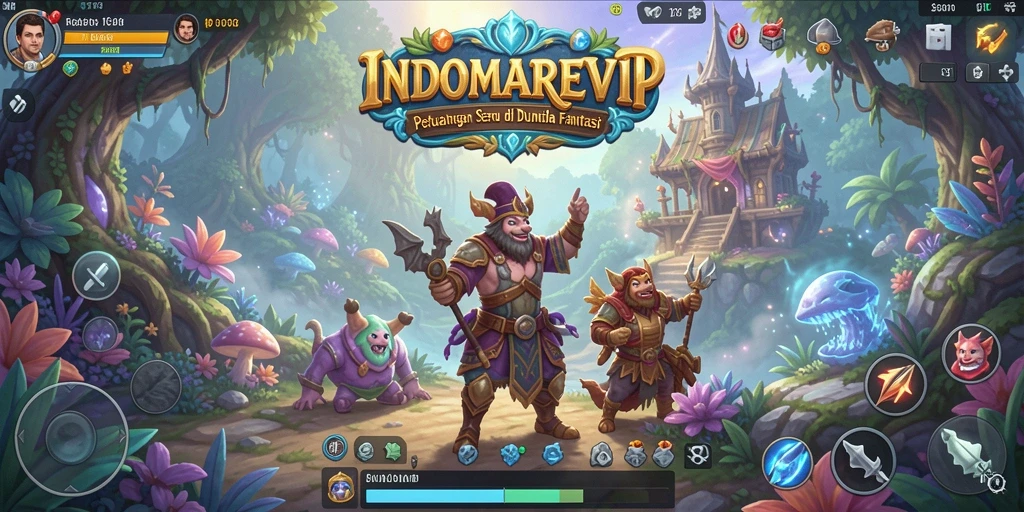 Gameplay menarik dan visual menakjubkan di INDOMAREVIP.