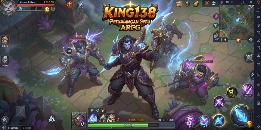 Gameplay seru dalam petualangan ARPG KING138.