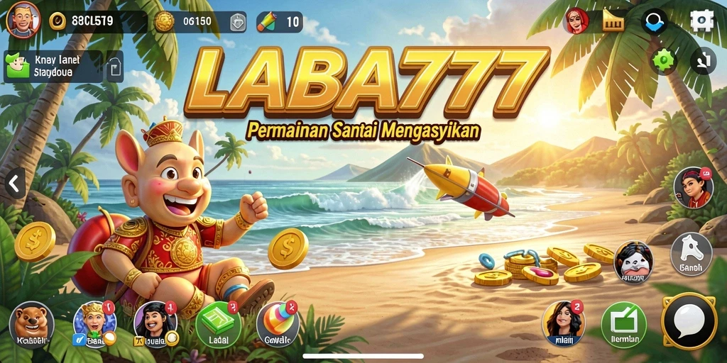 Screenshot utama LABA777 menampilkan gameplay Casual yang seru.