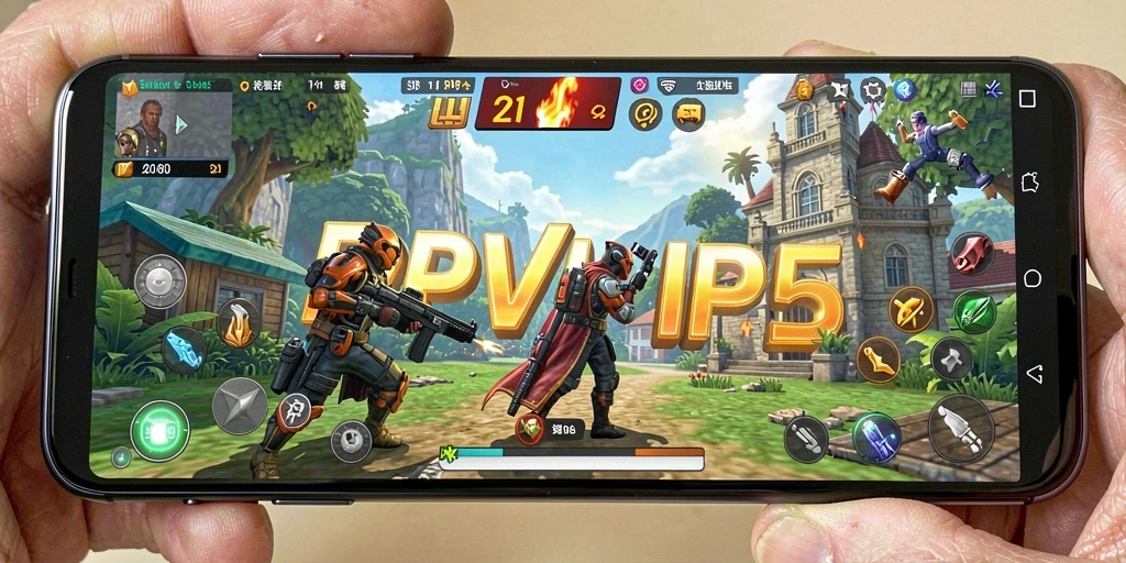 Tampilan menarik gameplay RPVIP5 dengan karakter dan aktivitas interaktif.